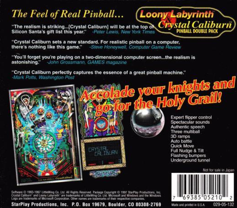 Loony Labyrinth — box-2D-back (CUS)