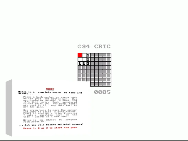 Mines — mixrbv2 (WOR)