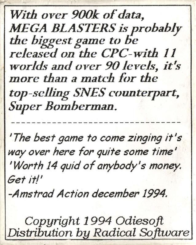 Megablasters — box-2D-back (EU)