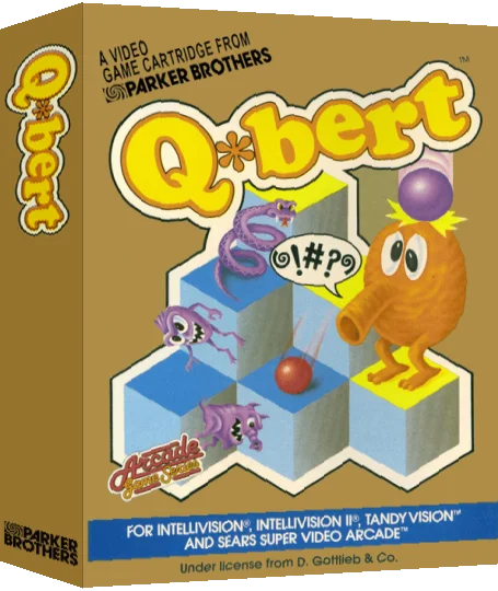 Q-bert — box-3D (US)