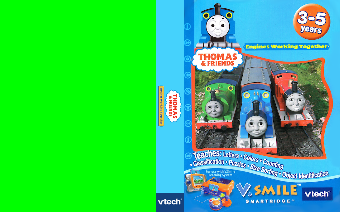 Thomas & Friends - Engines Working Together — box-texture (US)