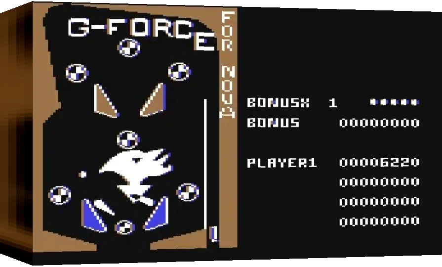 G-Force Pinball — box-3D (WOR)