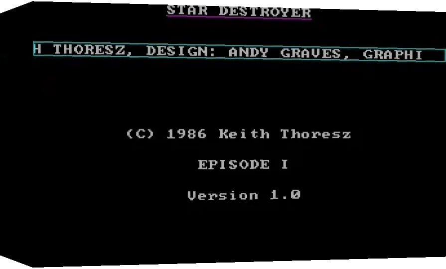Star Destroyer : Episode I — box-3D (WOR)