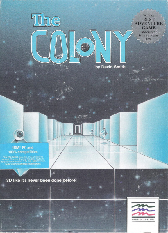 Colony, The box art