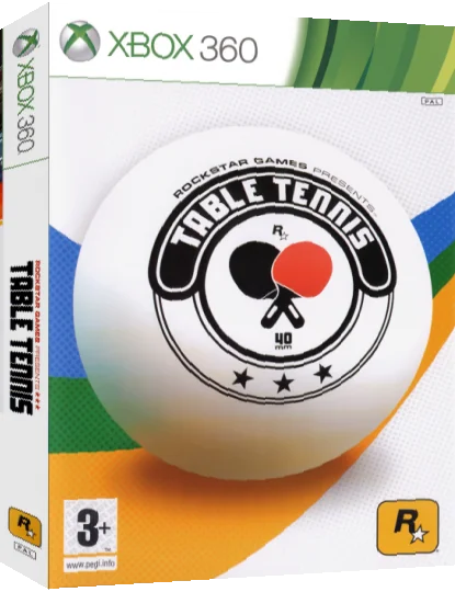Rockstar Games Presents Table Tennis — box-3D (EU)