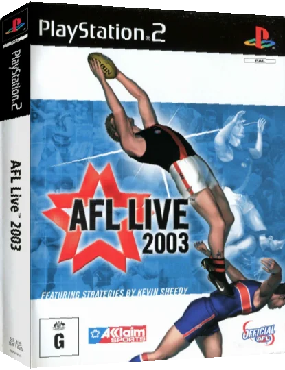 AFL Live 2003 — box-3D (AU)