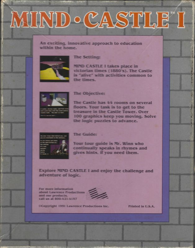 Mind Castle I — box-2D-back (US)
