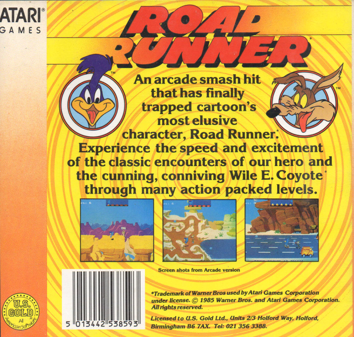 Road Runner — box-2D-back (EU)