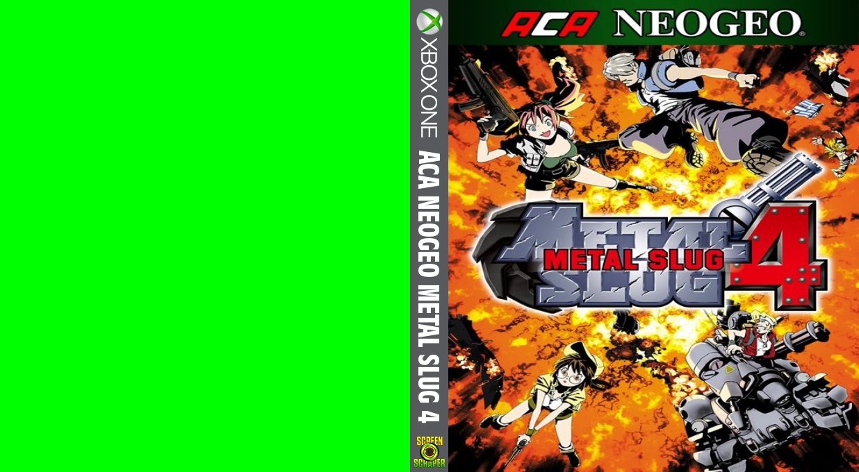 Aca Neogeo Metal Slug 4 — box-texture (US)