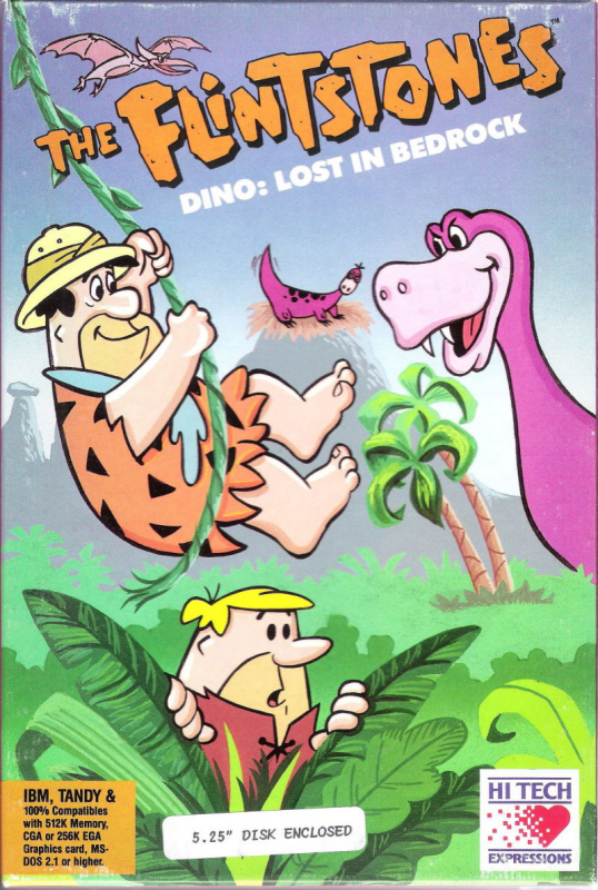 Flintstones, The - Dino - Lost In Bedrock box art