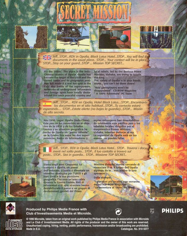 Secret Mission — box-2D-back (EU)