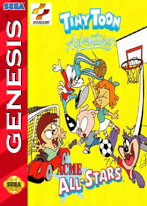 Tiny Toon Adventures - Acme All-stars box art