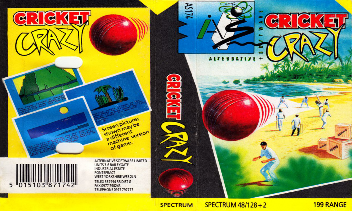 Cricket Crazy — box-texture (EU)