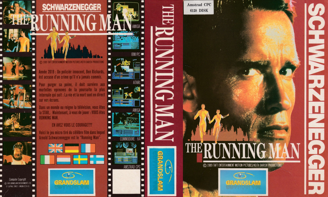 Running Man, The — box-texture (FR)