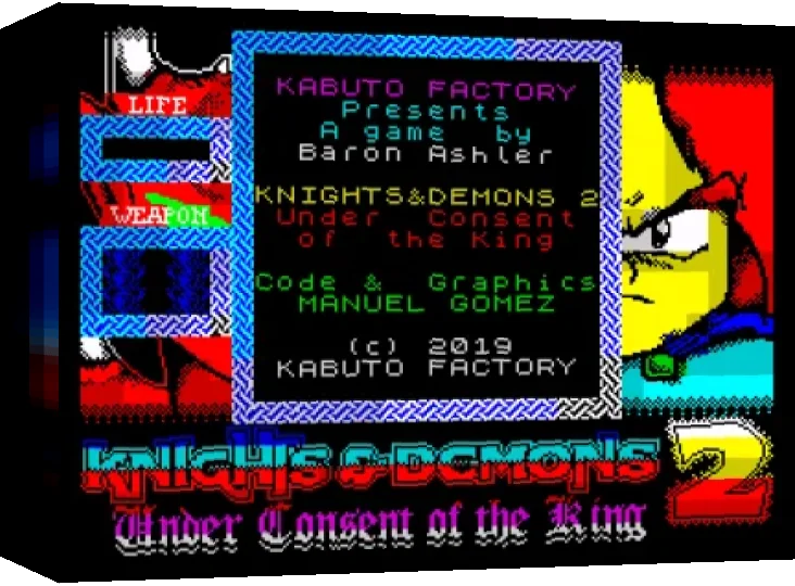 Knights and Demons 2 — box-3D (WOR)