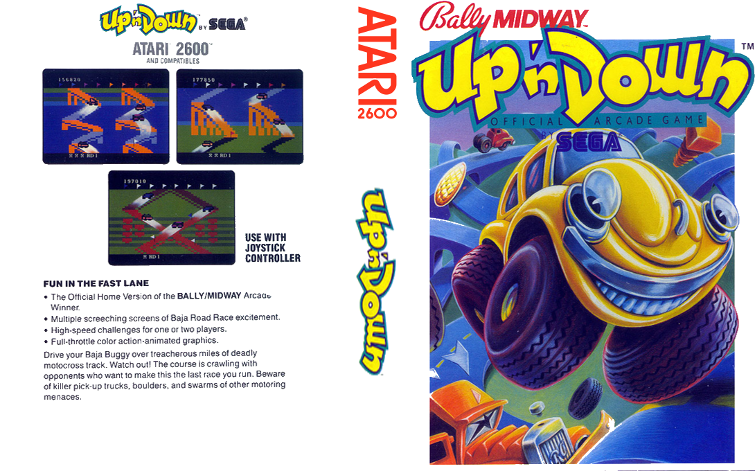 Up 'n Down — box-texture (US)