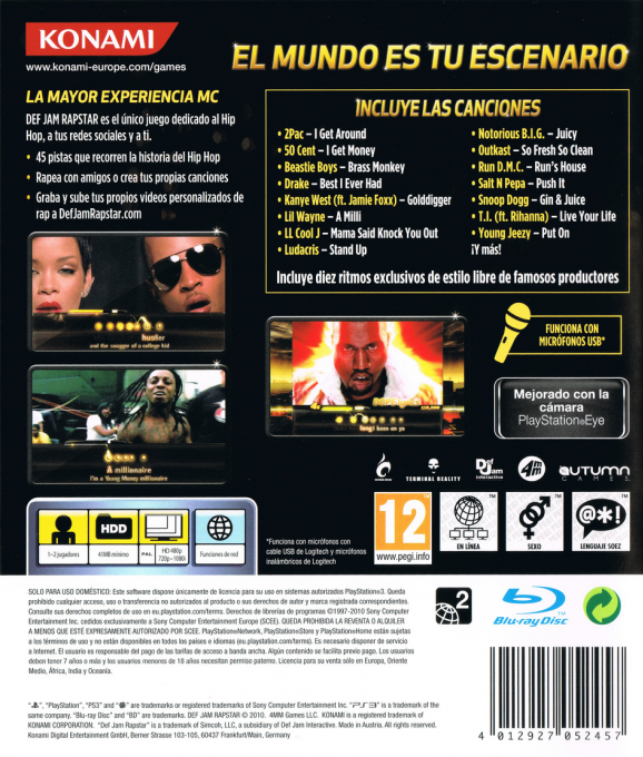 Def Jam - Rapstar — box-2D-back (SP)