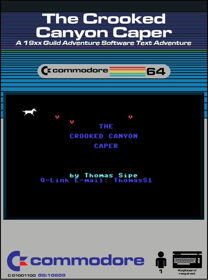 The Crooked Canyon Caper box art