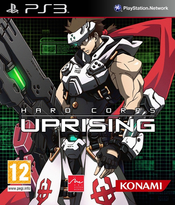 Hard Corps - Uprising box art