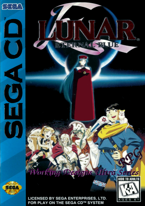 Lunar - Eternal Blue box art