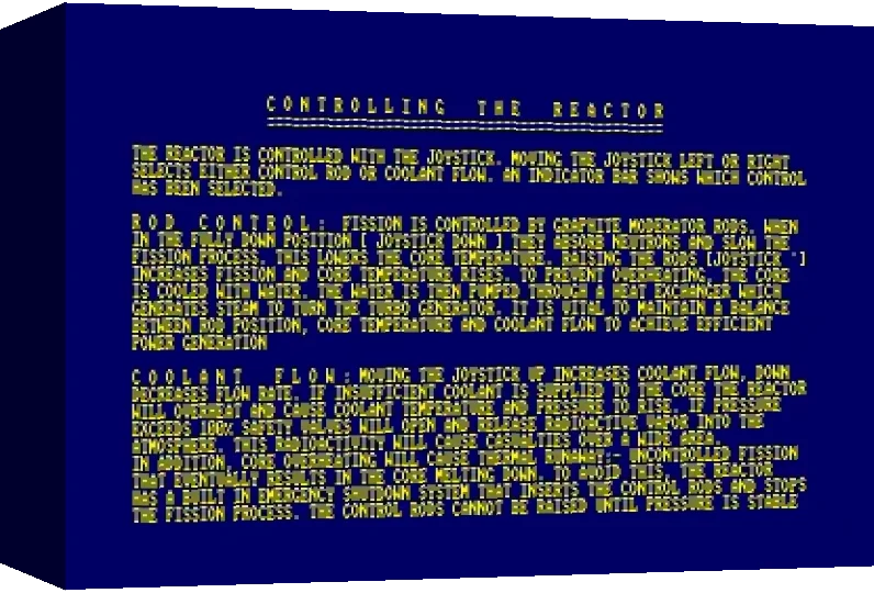 Meltdown - Control Reactor — box-3D (WOR)