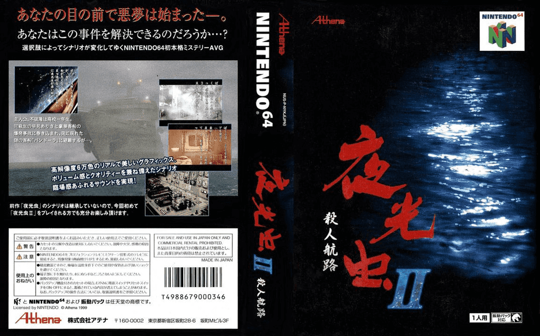 Yakouchuu II - Satsujin Kouro — box-texture (JP)