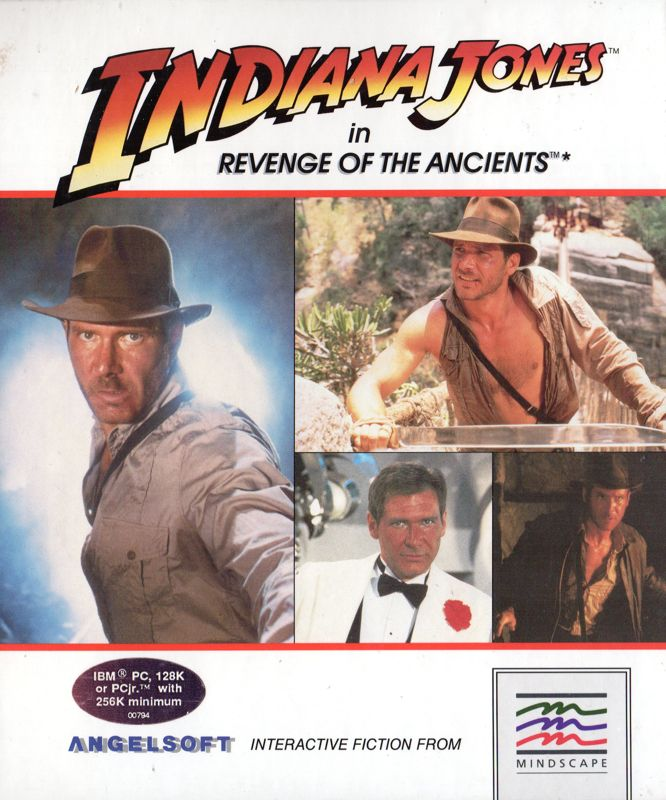 Indiana Jones In Revenge Of The Ancients box art