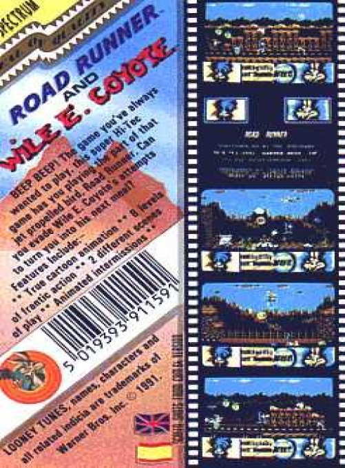 Road Runner And Wile E. Coyote — box-2D-back (EU)