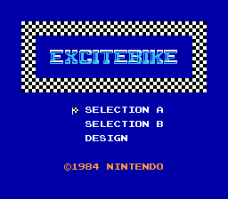 Excitebike — sstitle (WOR)
