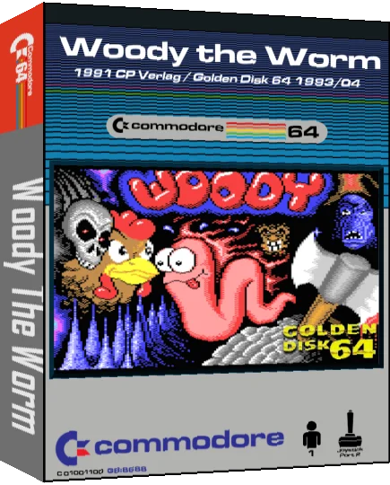 Woody the Worm — box-3D (CUS)