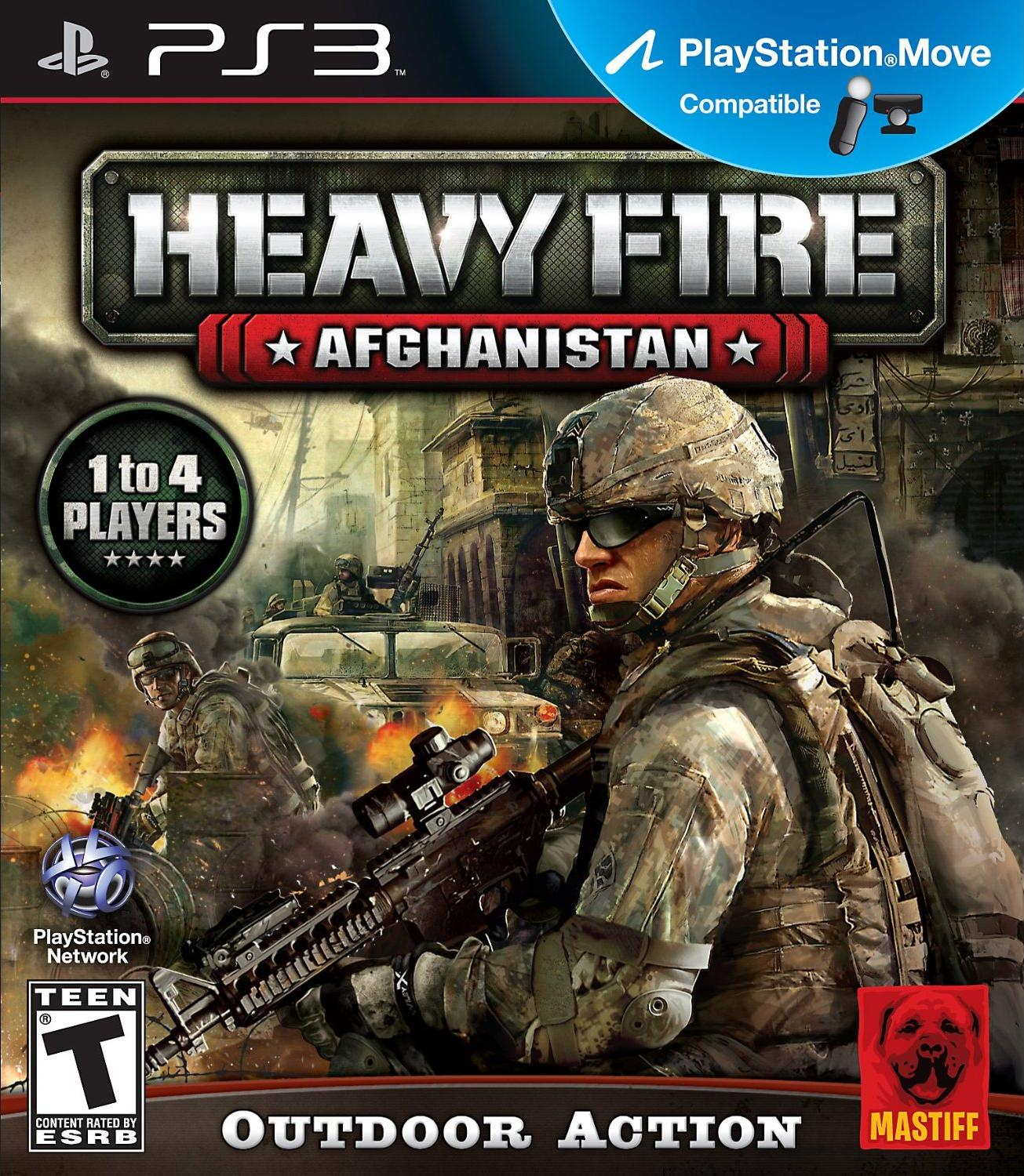 Heavy Fire - Afghanistan box art
