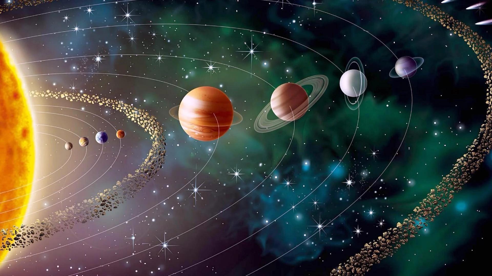 The Visible Solar System — fanart