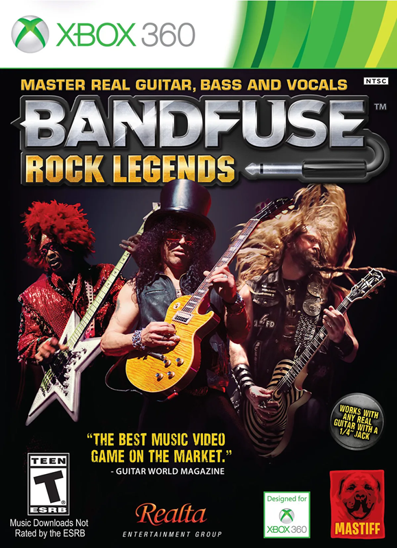 Bandfuse - Rock Legends box art