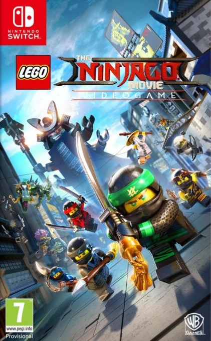 Lego Ninjago Movie Videogame, The box art