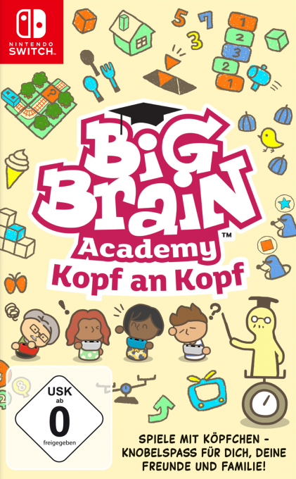 Big Brain Academy - Brain vs. Brain — box-2D (DE)