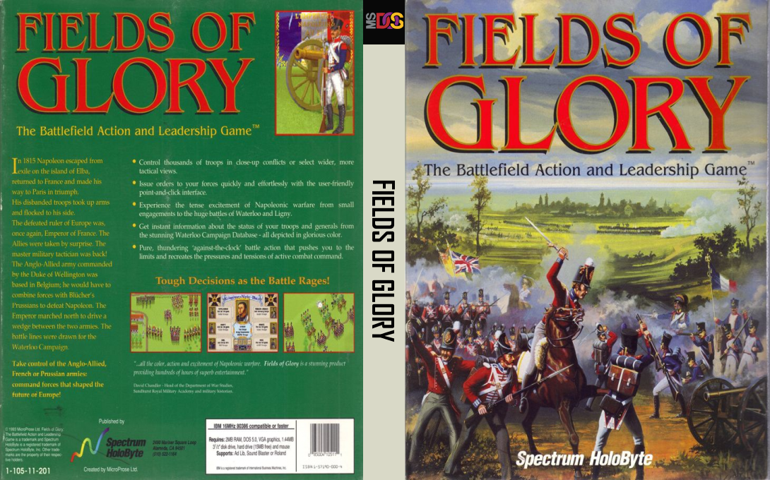 Fields Of Glory — box-texture (US)
