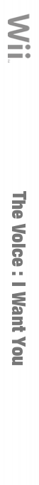 Voice, The - I Want You — box-2D-side (EU)