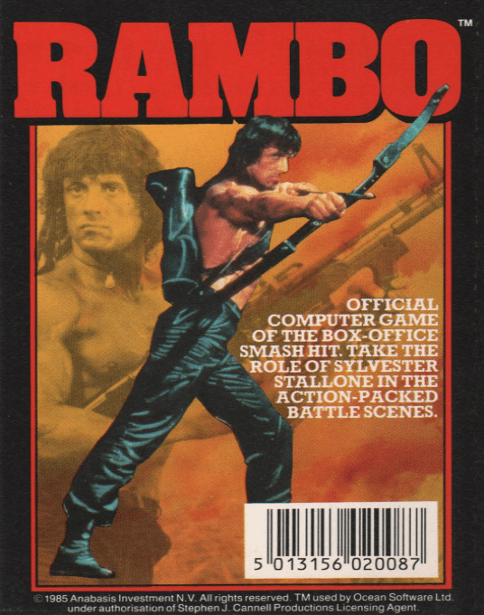 Rambo - First Blood Part 2 — box-2D-back (EU)