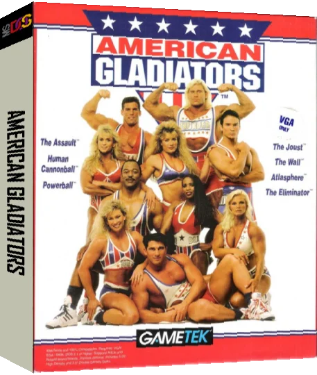American Gladiators — box-3D (US)