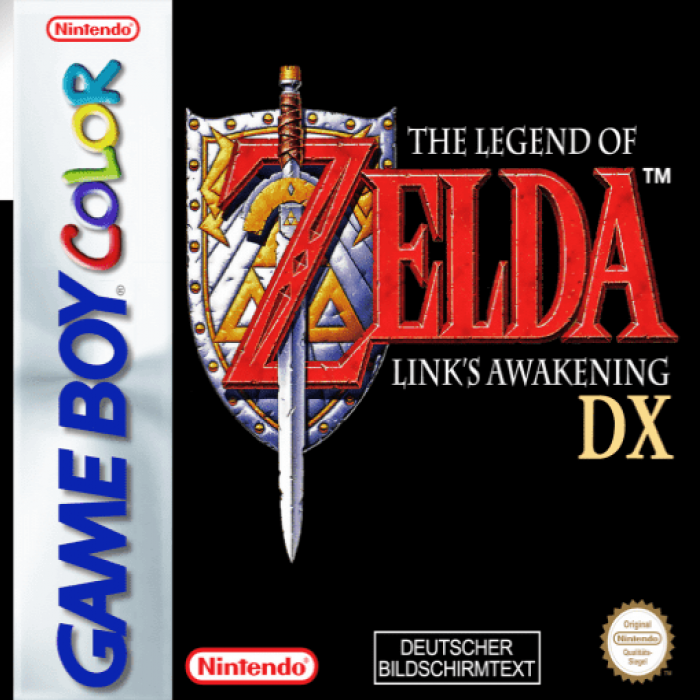 Legend Of Zelda - Link's Awakening Dx, The — box-2D (DE)