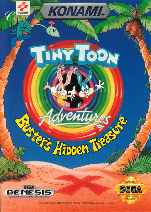 Tiny Toon Adventures - Buster's Hidden Treasure box art