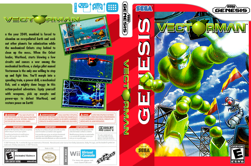 Vectorman — box-texture (US)