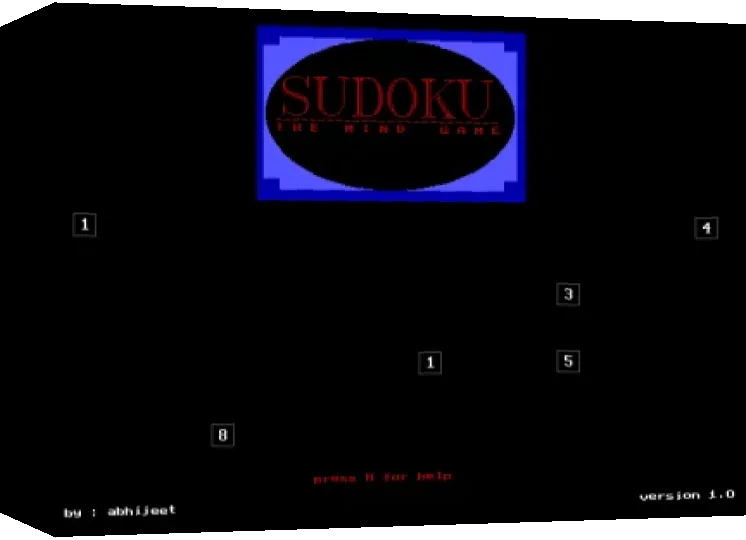 Sudoku: The Mind Game — box-3D (WOR)
