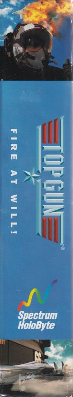 Top Gun - Fire at Will! — box-2D-side (EU)