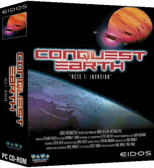 Conquest Earth - First Encounter — box-3D (FR)