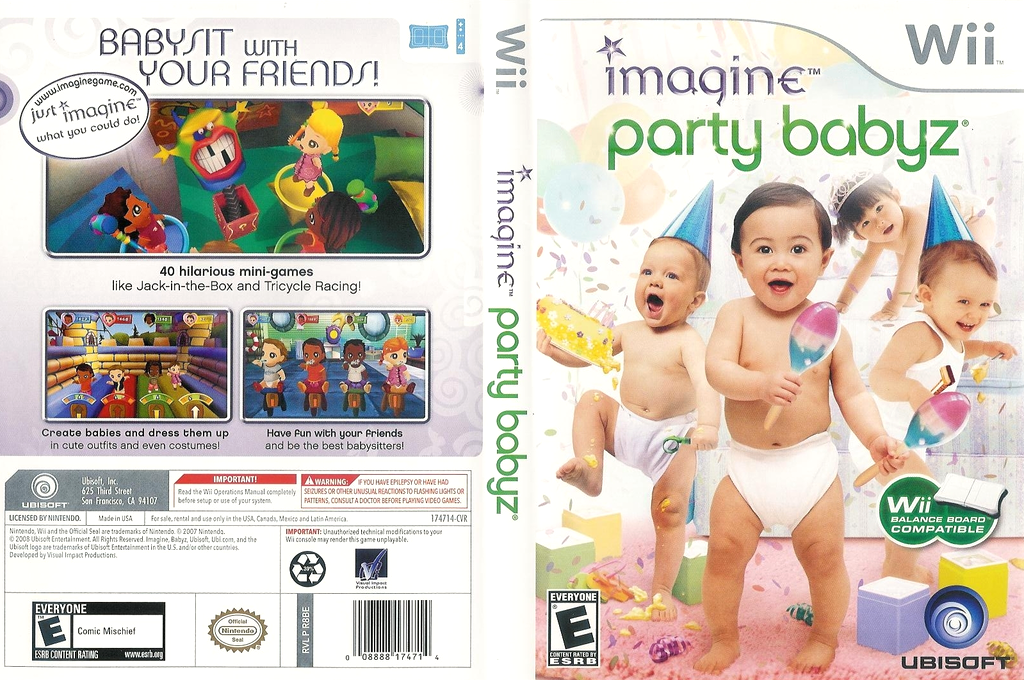 Imagine - Party Babyz — box-texture (US)