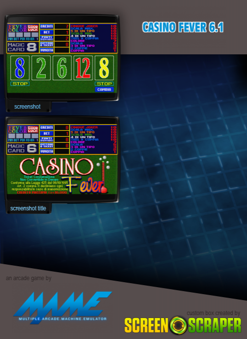Casino Fever 6.1 — box-2D-back (SS)