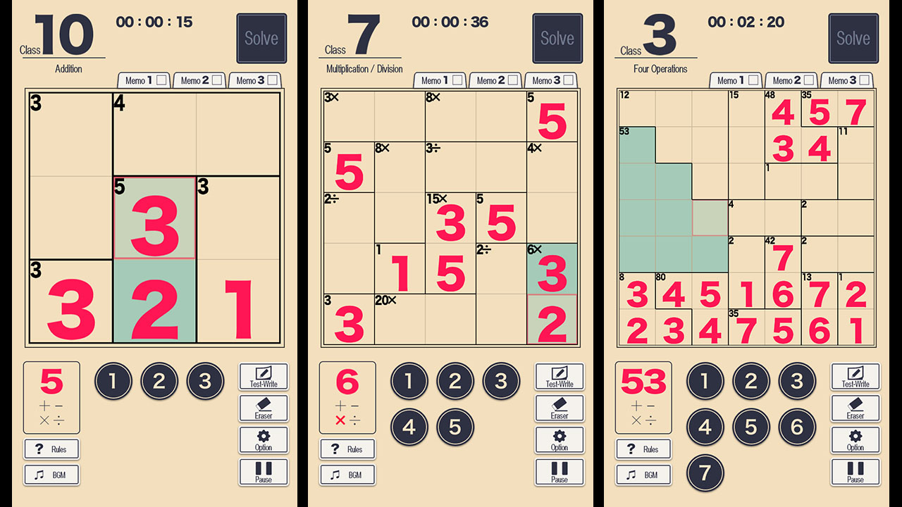 MMC KENKEN - The World's Most Exciting Math and Logic Puzzle — ss (WOR)