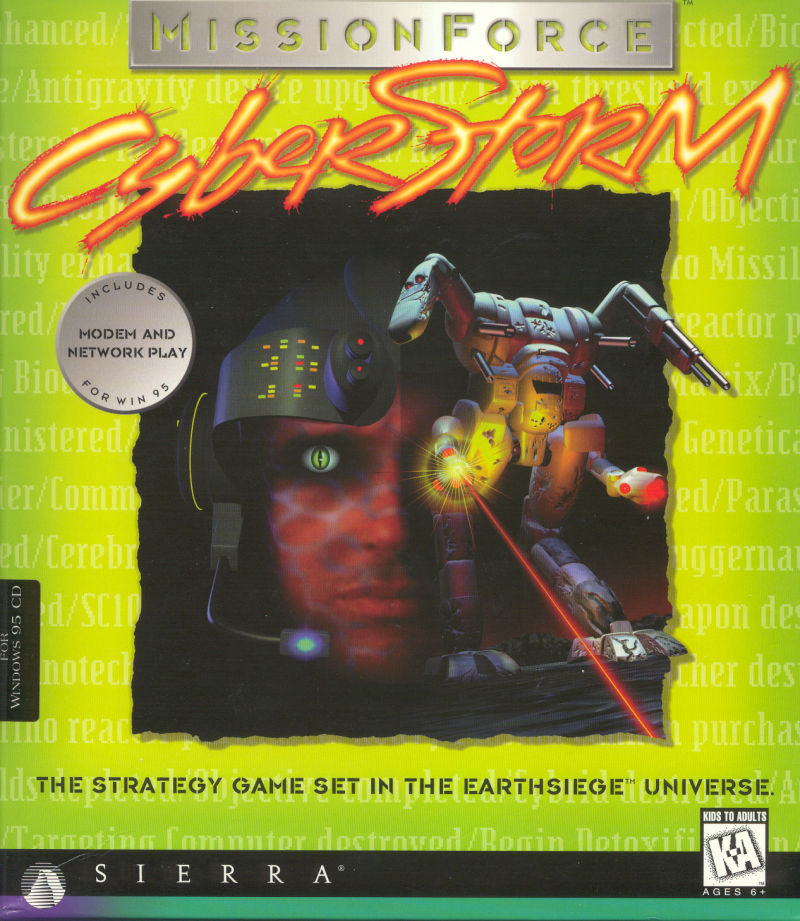 MissionForce: CyberStorm box art