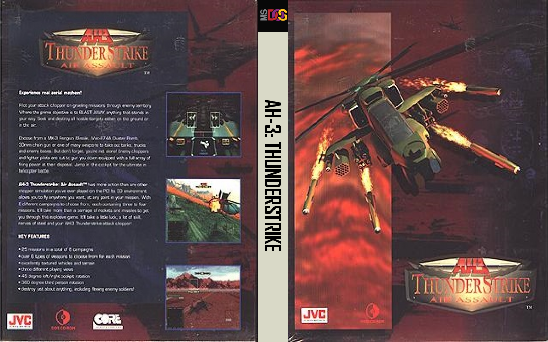 Firestorm - Thunderhawk 2 — box-texture (US)